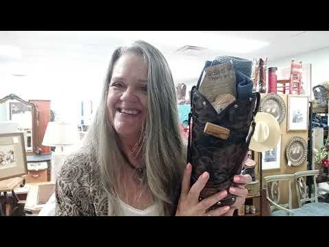Cowboy Boot Wine Tote wt782